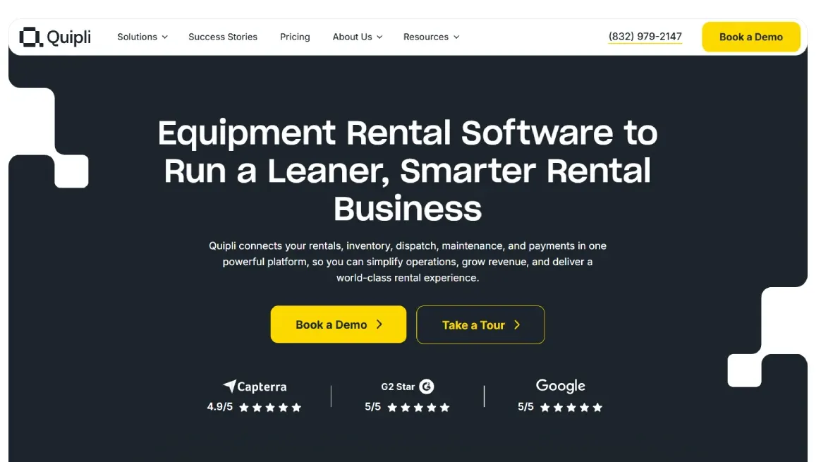 Quipli golf cart rental solution for golf courses
