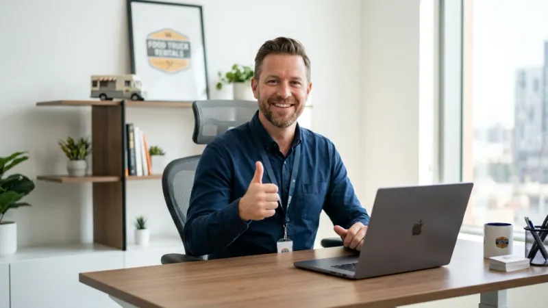 Entrepreneur showing approval of RentMy business solutions