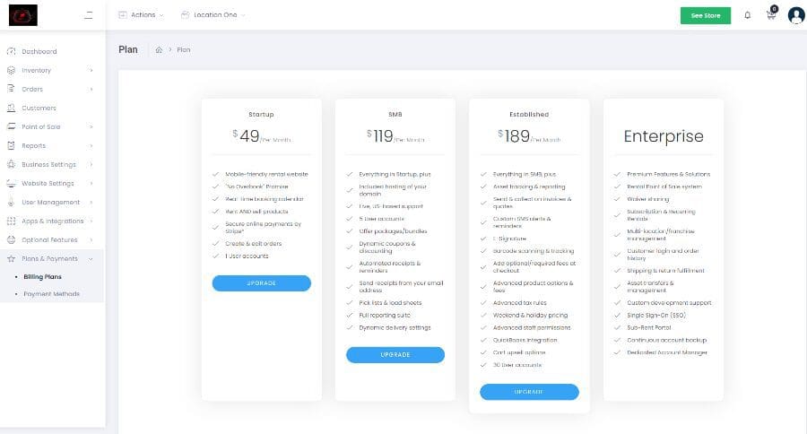 RentMy dynamic pricing based on rental date and duration
