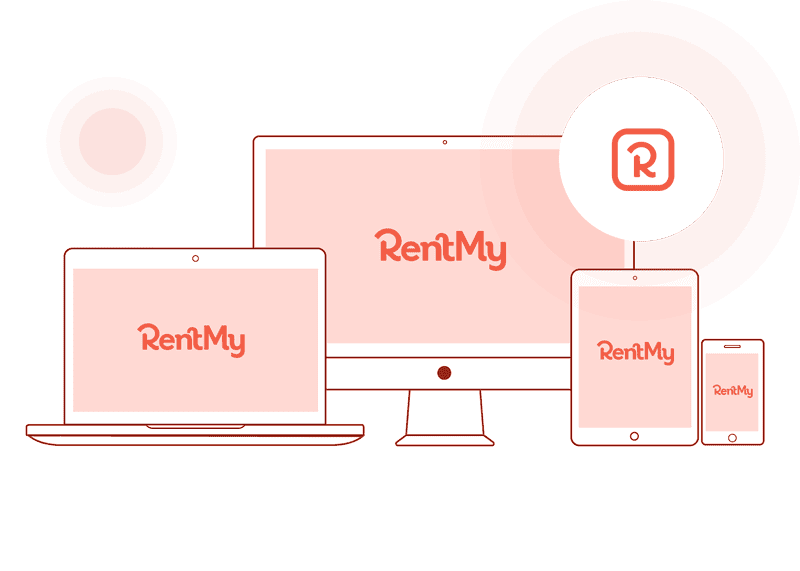 Works with WordPress, Squarespace, GoDaddy — RentMy