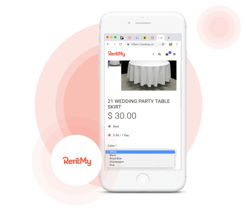 Software solutions for wedding rental businesses